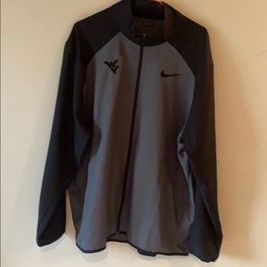 XXL WVU NIKE light jacket-DRI-FIT-Grey/Black